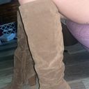 Universal Threads Knee High Suede Heeled Boots Photo 2