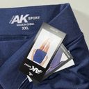 Anne Klein AK  Sport NWT Size XXL Blue Wrap Skort - Skirt w/ Shorts Photo 2