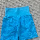 NVGTN Blue Camo  Seamless Shorts Photo 2