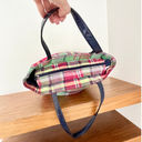 Tommy Hilfiger  Plaid Ribbon Bow Logo Handbag Tote Bag Multicolor Women's Photo 8