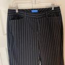 Dockers Vintage  Women Striped Black White Dress Pants   Size 12 Photo 4