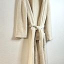 Barefoot Dreams  Robe Size 2 White Cream Style 509 Long Full Length Belted Photo 1