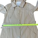 London Fog Vintage 80’s  Maincoats Hooded Trench Coat Size Women’s 12R Photo 10