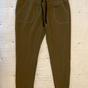 Zyia  Active Unwind Joggers Sweatpants in Olive Green Size XL Photo 4