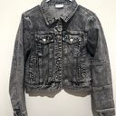 Pink Lily charcoal wash denim jacket Photo 0