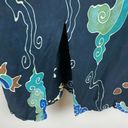 Serendipity  2-Piece Set‎ S Maxi Faux Wrap Skirt Tank Top Boho Navy Island Chic Photo 4