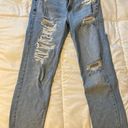 American Eagle Stretch Ripped Mom Jeans Photo 1