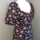 Tuckernuck  Hyacinth‎ House Black Floral Seaport Midi Dress Size Small Photo 3