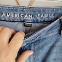 American Eagle , Curvy Mom High Rise Stretch Distressed Women's Jeans, Size 16 Photo 4