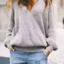 Free People KARINA FAUX WRAP SWEATER Photo 0