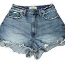 Abercrombie & Fitch  the cutoff short high Rise curve love shorts size 0 Photo 0