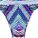 Raisin's  Womens Swimwear Bikini Bottom Size Small Multi-Color Geo Pattern Swim Photo 1