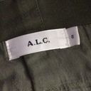 ALC Frank NWOT A.L.C Krew High-Waisted Tie-Waist Jean Pants In Oregano Green Photo 7