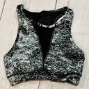 DKNY  white and black patterned sports bra Photo 1