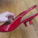 EXPRESS Red Kitten Heels Photo 3