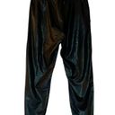 Commando  Black Faux Leather Jogger Pants Size Medium Photo 3