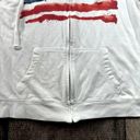 Polo  Jeans Company Womens Large USA Full Zip Red White Blue Hoodie America Photo 4