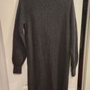 Old Navy  black sweater dress medium tall Photo 4