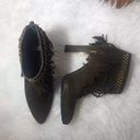 Stuart Weitzman Fringe Chain Booties Photo 1