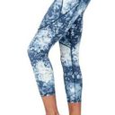 Sweaty Betty  the Power 7/8 Leggings Running Tight in Blue Multi Toe Dye Size XS Photo 0