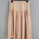 Krass&co SK &  Vintage Pink Floral Hi Rise A-line Skirt Size 12 Photo 1