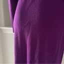 St. John  Couture Purple Sweater Dress, Size 8 Photo 9