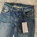 Dear John ⭐️New⭐️ bootcut Sloane distressed 24 waist dyed denim jeans NWT Photo 1