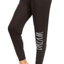 Rae Dunn NWT  Dream Black Jogger Pants Size Medium Photo 0