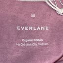 Everlane  Womens The Organic Cotton Polo Dress Size XS Mauve Pink Short Sleeves Photo 6