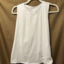 Halara NWT  In My Feels Round Neck Twisted Cut Out Cropped Barre Top Size Medium Photo 0