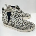 Caslon  Aidy Boots Size 10 Water Resistant Suede Leather Leopard  Print Booties Photo 0