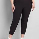 Lane Bryant  On The Go black skim ankle pants, size 14 NWOT Photo 0