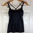 Lululemon  Athletic Black Tank with Mesh Panels Size Small See Measurements Photo 7