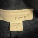 J.Jill  Linen Blend Pants Woven Knit Lagenlook Pull On Jeans Size Large Photo 4