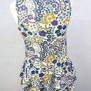 Modcloth  Womens Size Small sleeveless floral peplum retro tank Top Photo 2