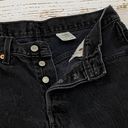 Levi’s 501 Black Denim Cutoff Shorts Waist 32 Photo 8