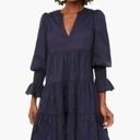 Tuckernuck  Pomander Place Navy Blue Tiered Mini Kenzo Dress Sz.XS Photo 0