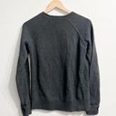 Lululemon  Still In Lotus Reversible Knit Sweater Medium Dark Gray Thumbholes Photo 3