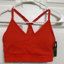 Athletic Works Orange Driworks Racerback Sports Bra - Orange Stretch Spaghetti Photo 3