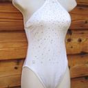 St. John NWT White one Piece Swim Suit Photo 1