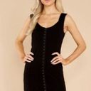 BB Dakota  by Steve Madden Eyelets Up Here Dress Black Women's Size XS Photo 1