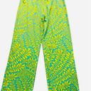 Trina Turk NWOT  TRELLIS COVER UP SWIM PANTS, BLUE/GREEN MULTI Photo 0