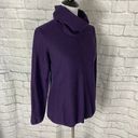 Calvin Klein Jeans women L Longsleeve pullover turtleneck sweater purple Photo 3