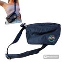 Adjustable Pura Vida Black Belt Bag 9" Crossbody Festival Concert Vacation Fanny Photo 1