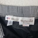 American Vintage Vintage Weathervane Petites Skirt Plaid A-Line Midi Union Made in‎ USA Size 10 Photo 7