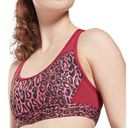 Reebok NWT  Mid-Impact Animal Print Sports Bra Racerback Padded (Part Of Set) S Photo 0