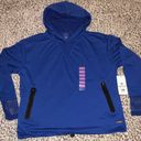 Nine West NWT  Active Hooded Pullover In Indigo Small Photo 0