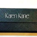 Karen Kane  Black Triangular Folding Collapsible Hard Case for Glasses Photo 0