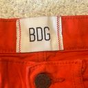 BDG Red-Orange Jeans Photo 4