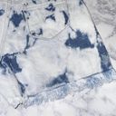 BP New  Ripped Cutoffs High Rise Shorts Non-Stretch Denim Blue Bleach Wash Photo 6